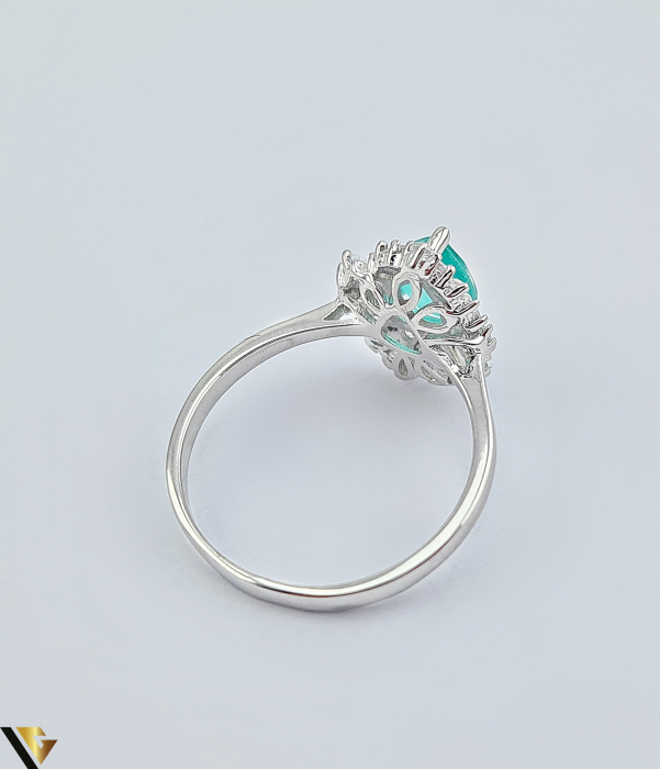 Inel Argint 925, Paraiba, 2.83 grame [3]