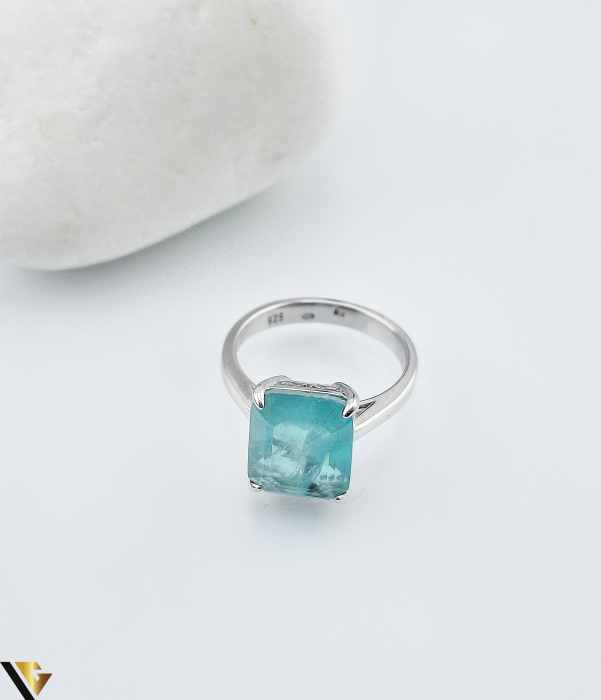 Inel argint 925, Paraiba [2]