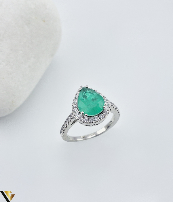 Inel argint 925, Paraiba [1]