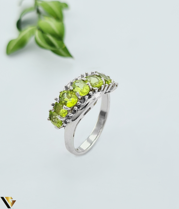 Inel Argint 925, Peridot [1]