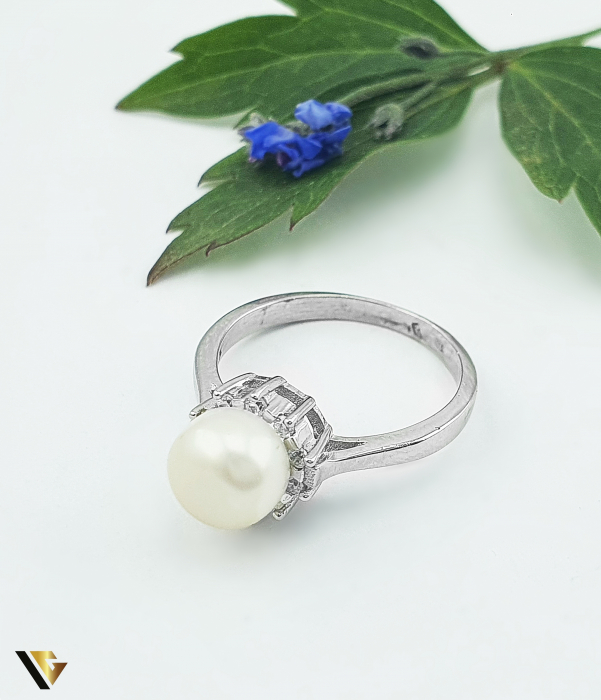 Inel Argint 925, Perla [2]