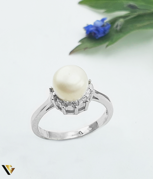 Inel Argint 925, Perla [1]