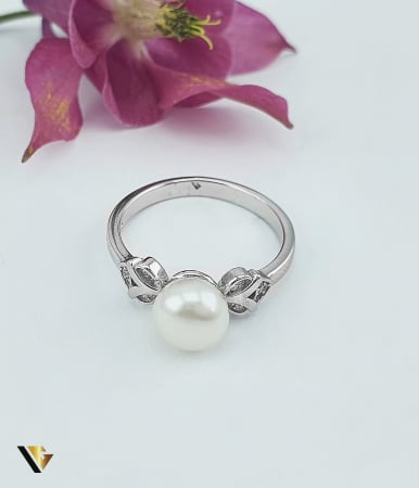 Inel Argint 925, Perla [2]