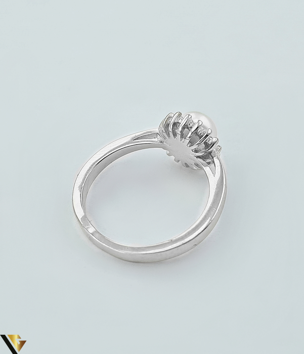 Inel Argint 925, Perla, 3.29 grame [3]