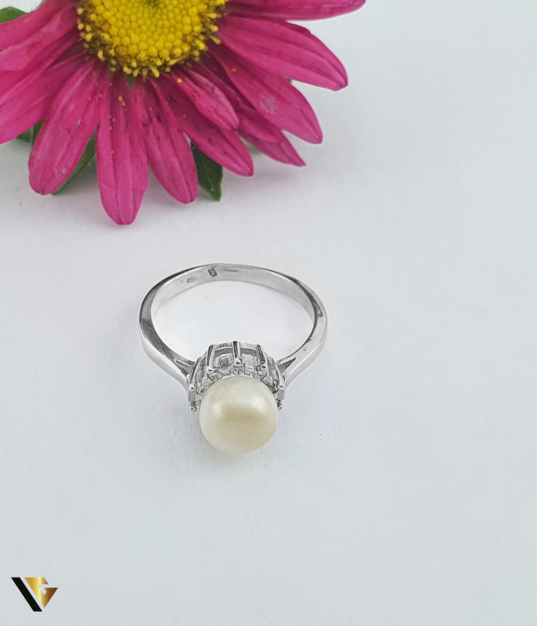 Inel Argint 925, Perla [2]