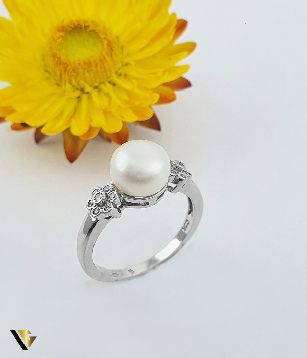 Inel Argint 925, Perla [1]