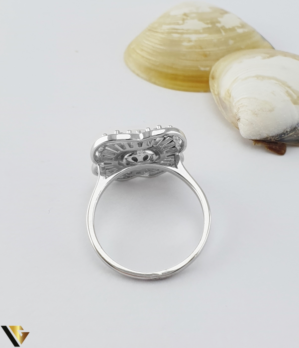 Inel Argint 925, Perla, Zirconiu [3]