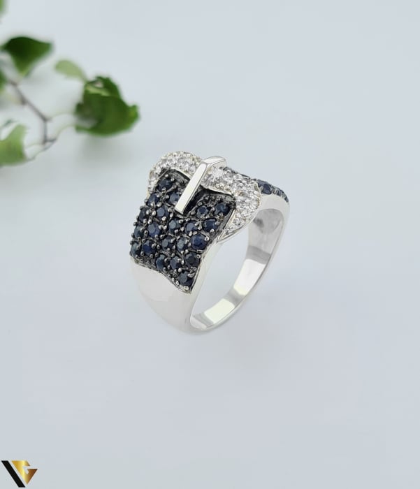 Inel Argint 925, Safire [1]