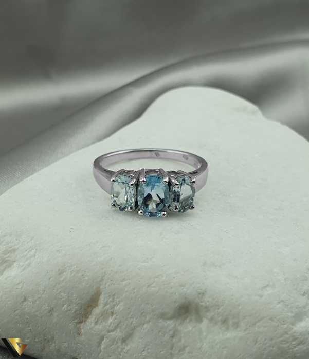Inel Argint 925, Topaz [2]