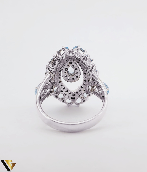 Inel Argint 925, Topaz [3]