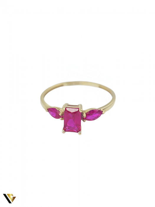 Inel Aur 14k,Spinel [2]