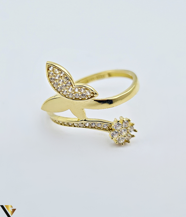 Inel Aur 14K, Fluture [2]