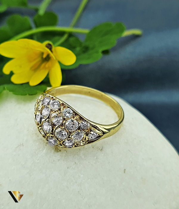 Inel Aur 14k, Zirconiu [3]