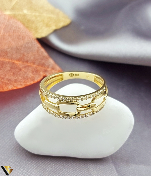 Inel Aur 14k, Zirconiu [2]