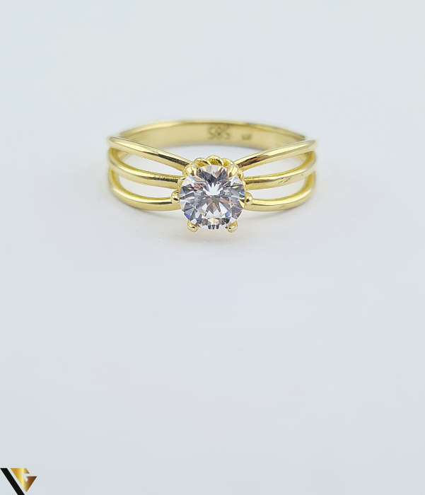 Inel Aur 14K, 2.98 grame [2]