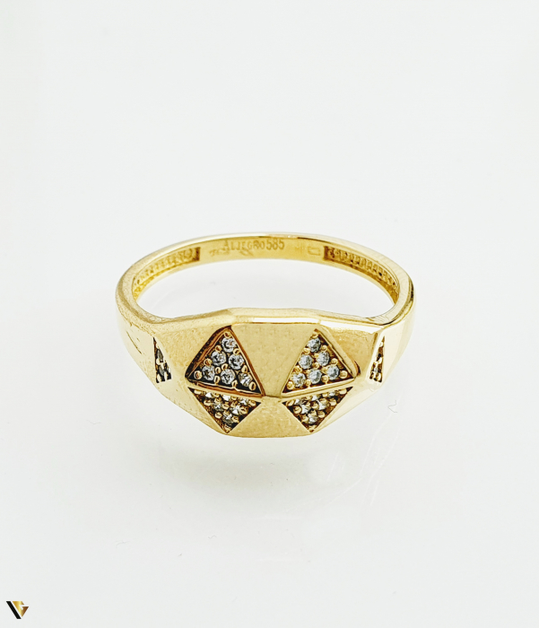Inel  Aur 14k , 2.43 grame [2]