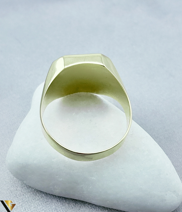 Inel aur 14k, INEL BARBATESC, GHIUL Latime: 16 mm Diametru: 21 mm Masura: UE 25 / RO 65 (circumferinta) Marcaj /  titlu: "585" Locatie: Podu Iloaiei 0728083344 [2]
