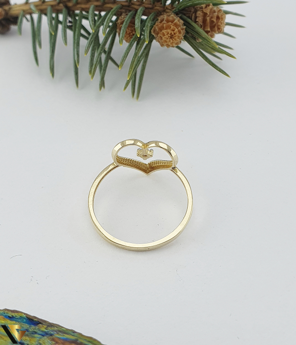Inel Aur 14k, Inima [3]