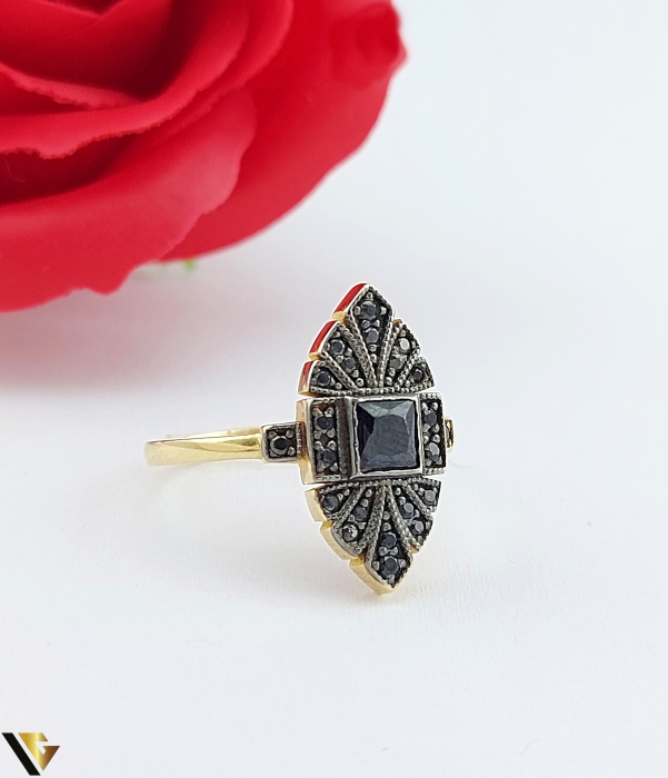 Inel Aur 14k , Zirconiu [2]
