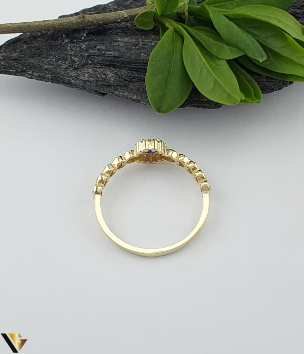 Inel Aur 14k, Spinel [2]