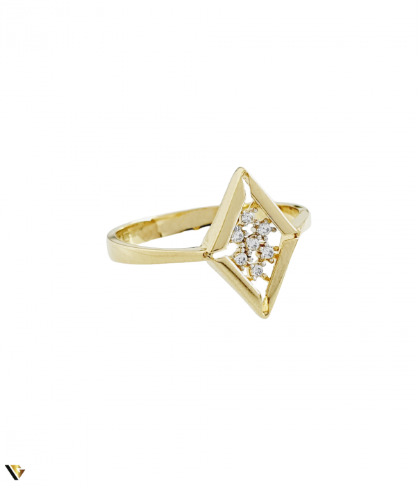 Inel Aur 14k , Zirconiu [2]