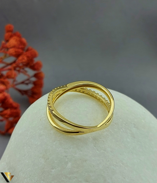 Inel Aur 14k, Zirconiu [3]