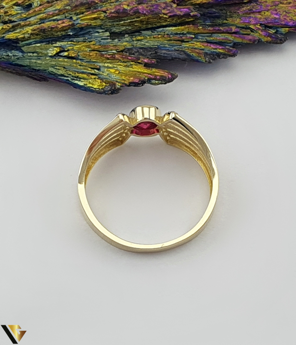 Inel Aur 14k, Rubin [2]