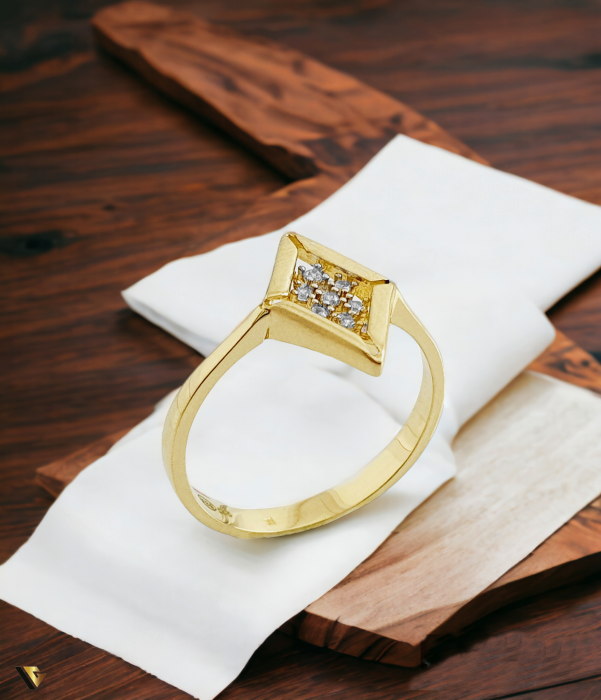 Inel Aur 14k , Zirconiu [3]