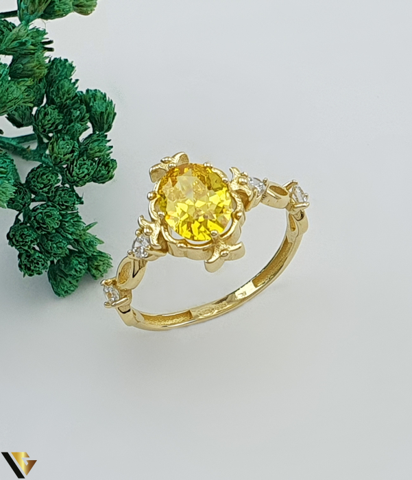 Inel aur 14k, Cristale de zirconiu Greutate: 2.33 grame Latime: 13 mm Diametru: 17.50 mm Masura: UE 15 / RO 55 (circumferinta) Marcaj /  titlu: "585" Locatie: Bacau Calea Marasesti Tel: 0756943079 [1]