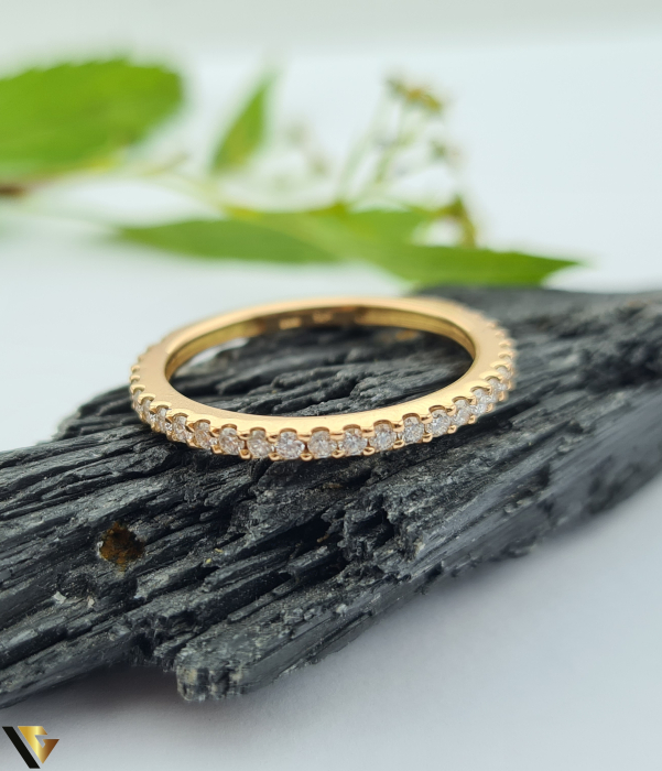 Inel Aur 14k, Diamant 0.42 ct [2]
