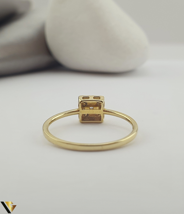 Inel Aur 14k , Diamante 0.05 ct [2]