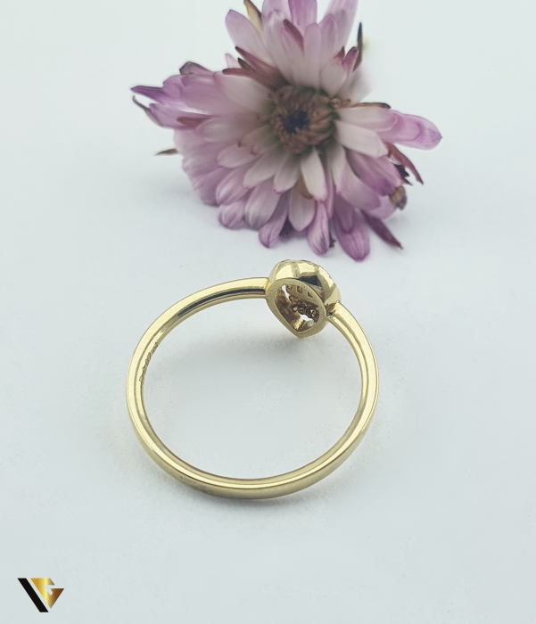 Inel Aur 14k, Diamante 0.07 ct [3]