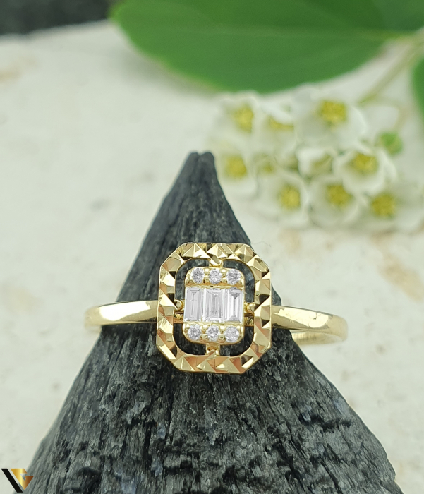 Inel Aur 14k, Diamante 0.09 ct in total [3]