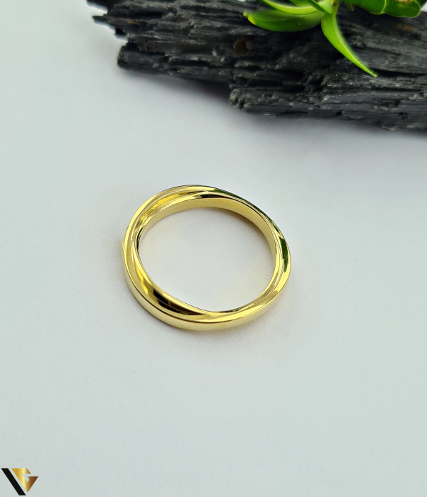 Inel Aur 14k, Diamante 0.15 ct [2]