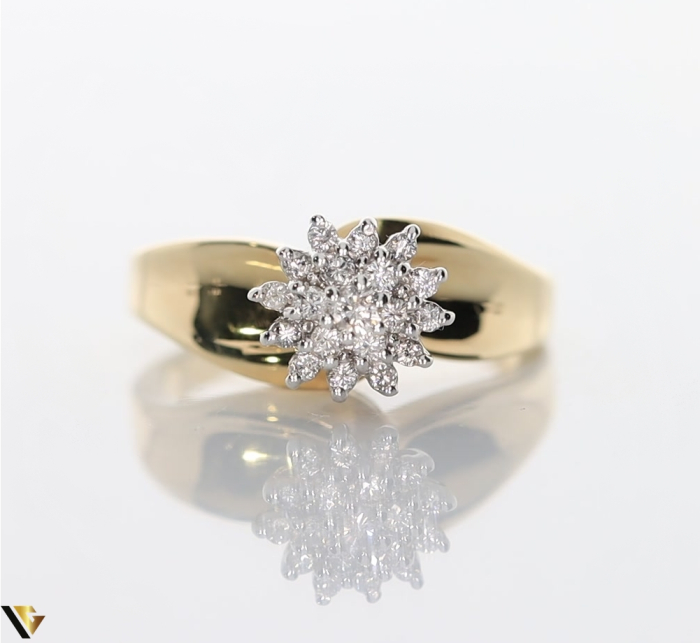 Inel Aur 14k, Diamante 0.26 ct [2]