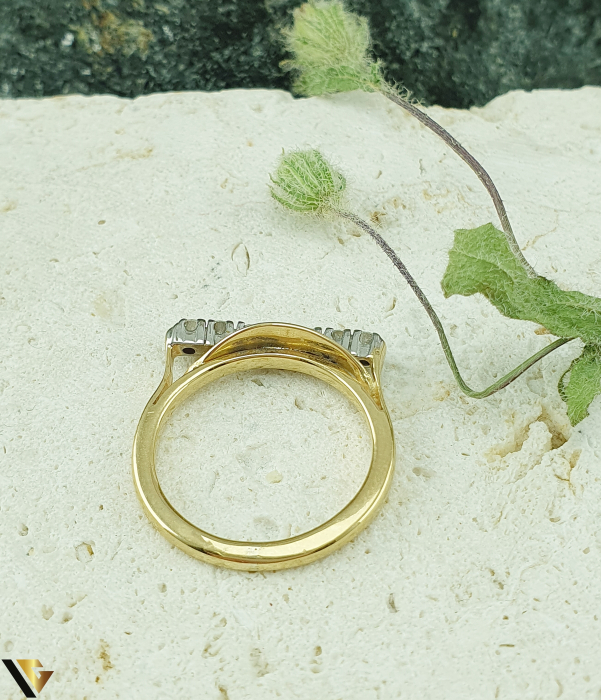 Inel Aur 14k, Diamante 0.28 ct [5]