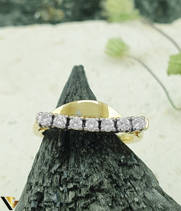 Inel Aur 14k, Diamante 0.28 ct [3]