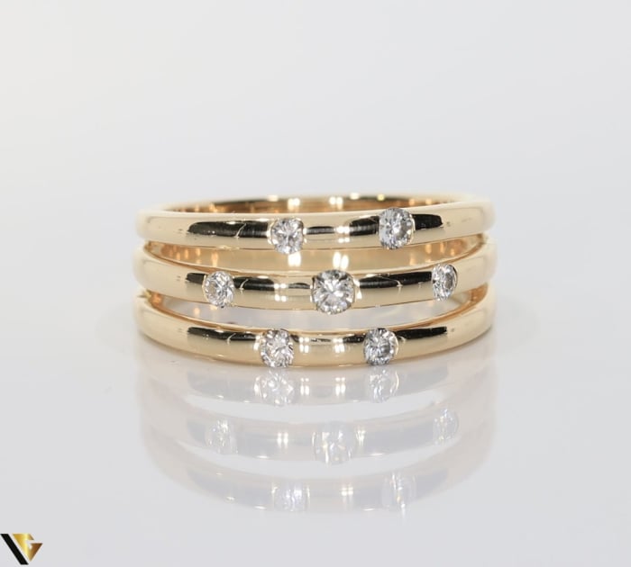 Inel Aur 14k, Diamante 0.33 ct [2]