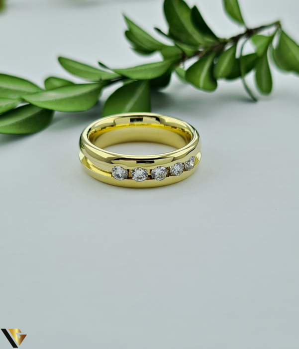 Inel Aur 14k, Diamante 0.50 ct [2]