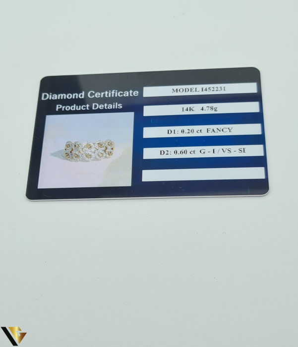 Inel Aur 14k, Diamante 0.80 ct [4]