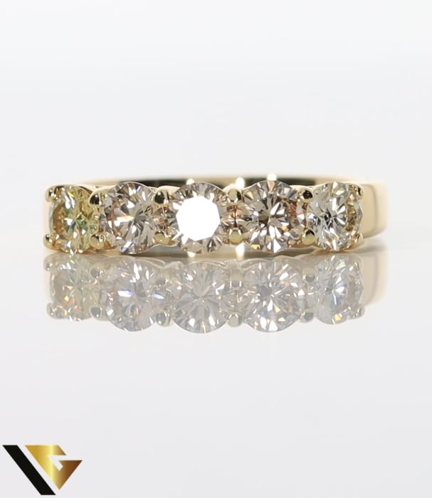 Inel Aur 14k, Diamante 1.31 ct [2]
