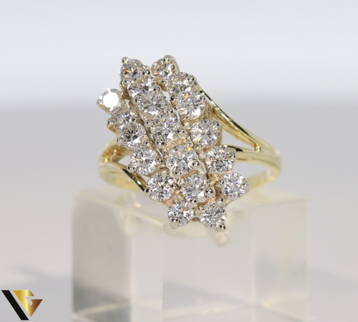 Inel Aur 14k, Diamante 2.18 ct [2]