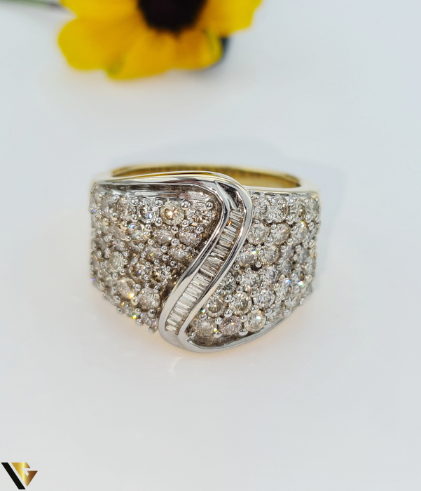 Inel Aur 14k, Diamante 3.18 ct [2]