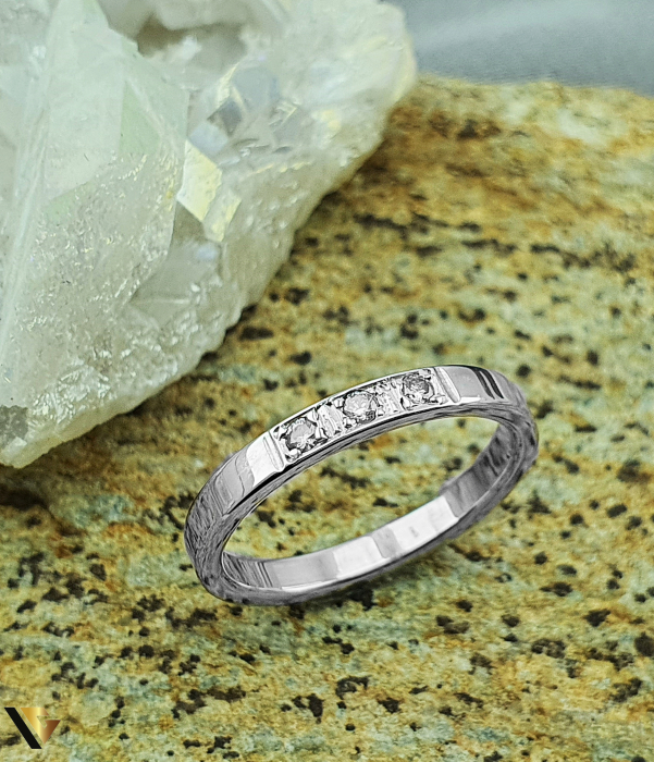 Inel Aur 14k, Diamante de aprox. 0.06 ct in total [3]