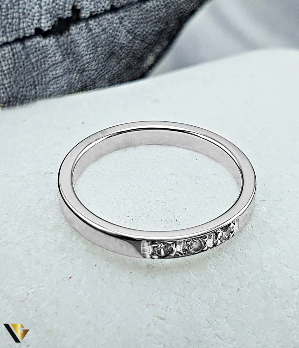 Inel Aur 14k, Diamante de aprox. 0.06 ct in total [4]