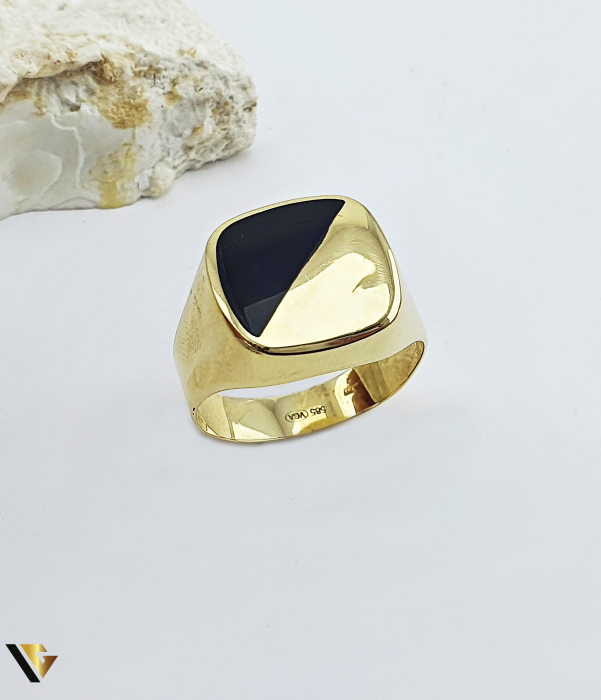Inel Aur 14k, Email [1]