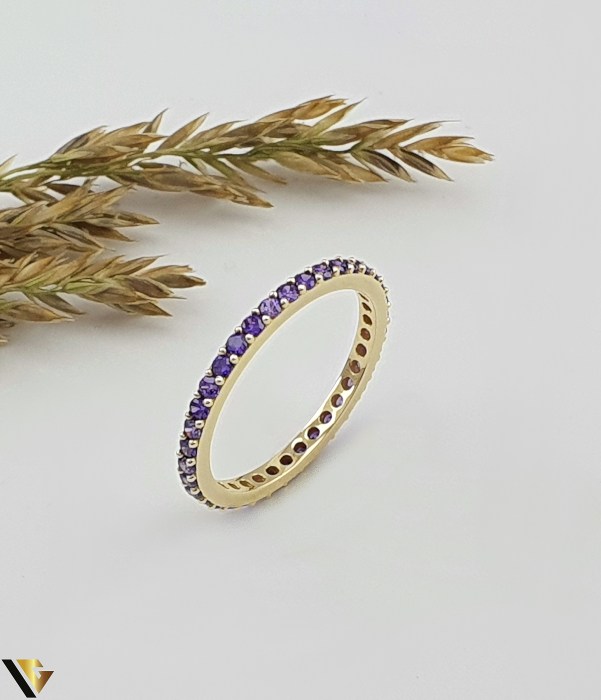 Inel Aur 14k, Eternity [1]