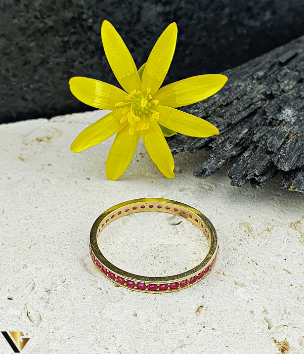 Inel Aur 14k, Eternity Infinity [2]