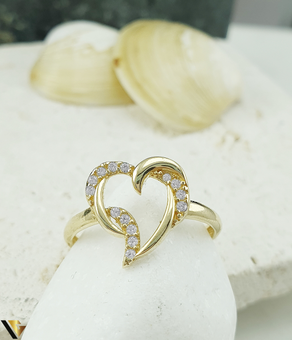 Inel Aur 14K, Zirconiu [2]