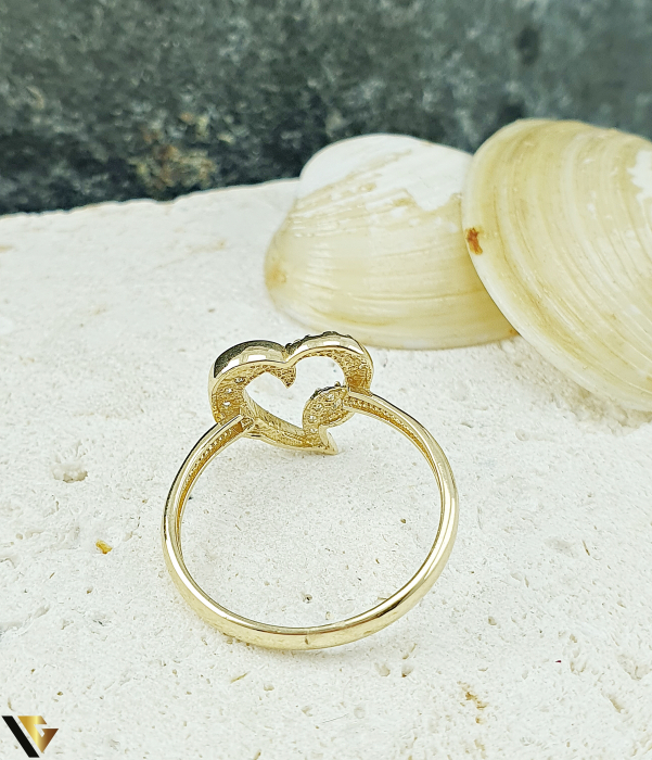 Inel Aur 14K, Zirconiu [3]